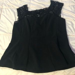 flared bottom top size XL